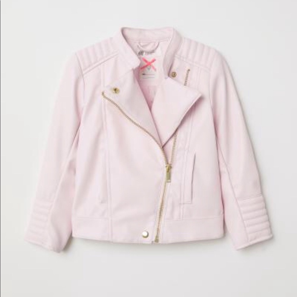 H&M Pink Moto Jacket (Girls)
